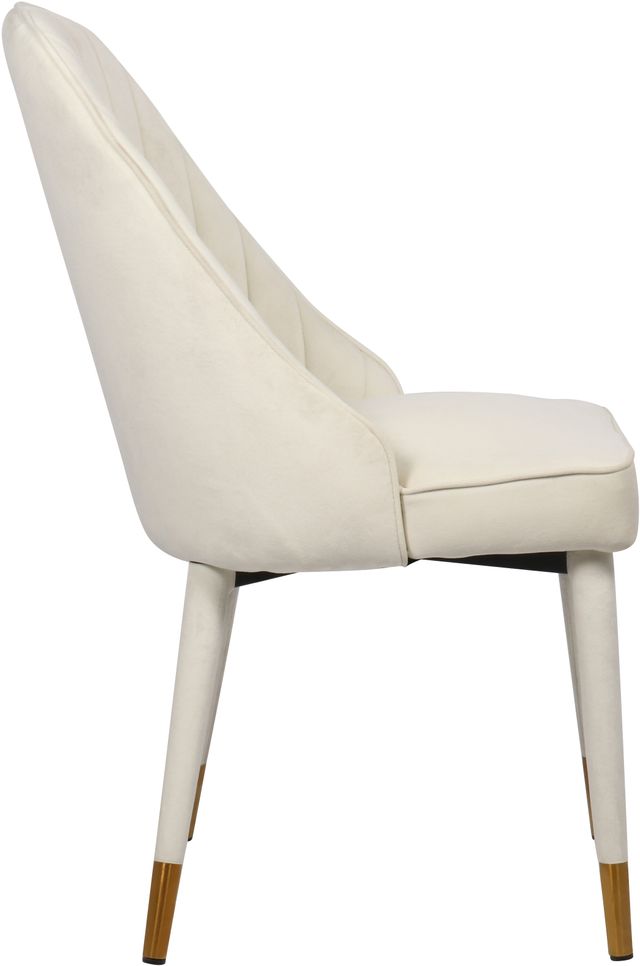 Meridian Furniture Belle Cream Dining Side Chair-2