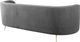TOV Furniture Flare Grey Tweed Sofa-2