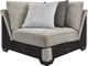 Benchcraft® Ardsley 3-Piece Pewter 106" L-Shape Sectional-2