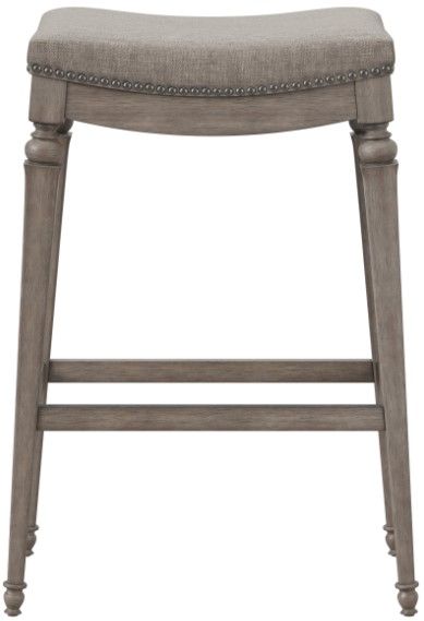 HH2 Home Vetrina Weathered Gray Counter Stool-1