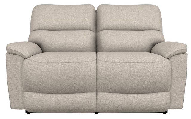 La-Z-Boy® Brooks Muslin Power Reclining Loveseat with Headrest and Lumbar-1