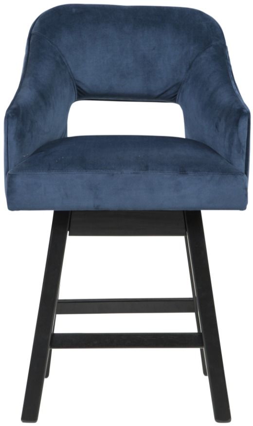 Signature Design by Ashley® Tallenger 2-Piece Blue/Dark Brown Bar Stool Set-1