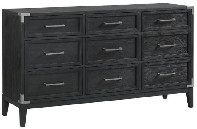 Intercon Laguna Weathered Steel 19" Dresser-1