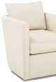 Robin Bruce Rothko Leather Swivel Chair-1