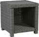 Signature Design by Ashley® Elite Park Gray Outdoor End Table-0
