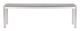 Zuo® Cosmopolitan Silver Bench -2