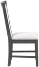 New Classic® Home Furnishings Flair 2-Piece Gray Dining Chair Set -4