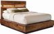 Coaster® Winslow Smokey Walnut/Coffee Bean Storage Easter King Bed-0