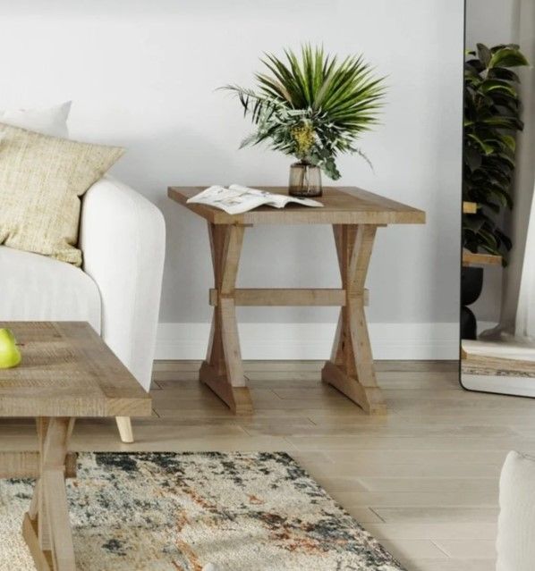 Jofran Inc. Carlyle Crossing Brown End Table-1