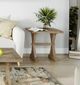 Jofran Inc. Carlyle Crossing Brown End Table-1