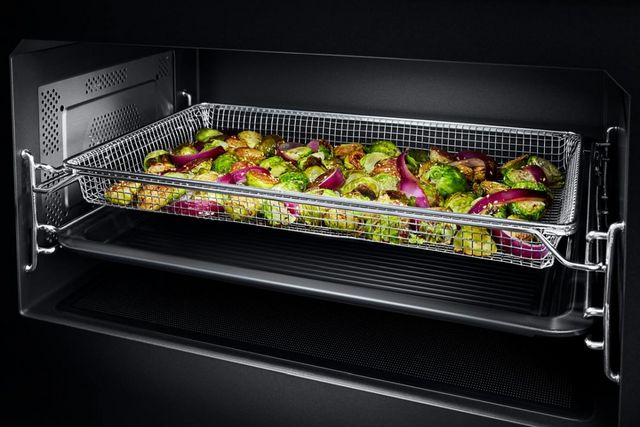 JennAir® 1.1 Cu. Ft. Floating Glass Black Over the Range Microwave-4
