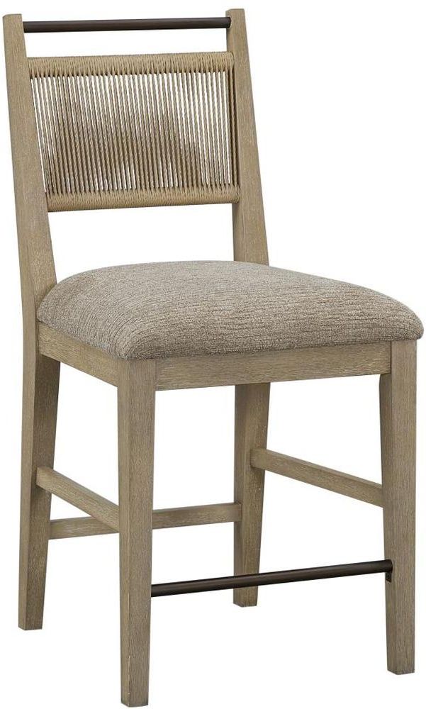 Bernards Tapestry Texas Camel Upholstered Counter Stool-0