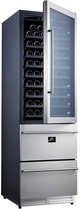 FORNO® Azienda 24" Stainless Steel Wine Cooler-2