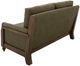 International Furniture Direct Xel-Ha II Dark Hay Brown/Green Loveseat-2