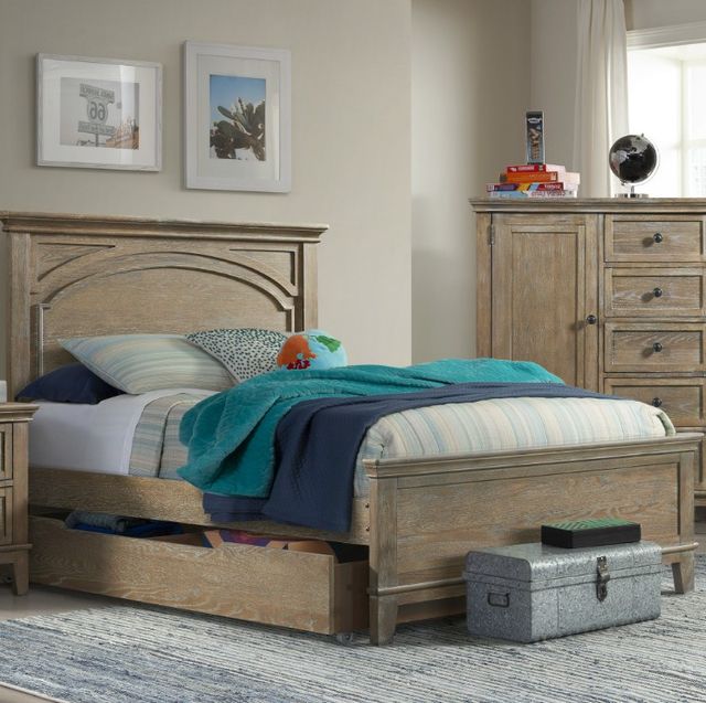 Westwood Design Leland Sandwash Youth Full Panel Bed-1