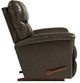 La-Z-Boy® Mateo Charcoal Leather Manual Rocking Recliner-2