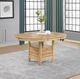 Coaster® Lavon Light Oak Oval Dining Table-1