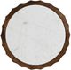 Coast2Coast Home™ Katina White End Table with Brown Base-3