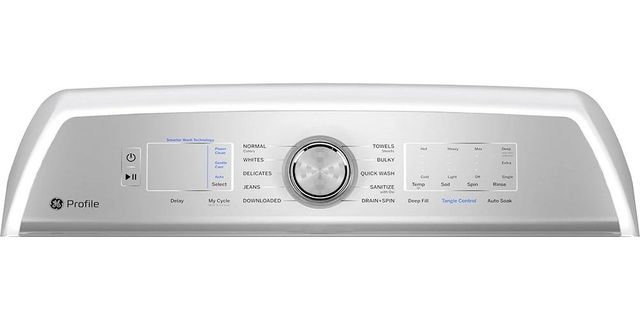 GE Profile™ 5.8 Cu. Ft. White Impeller Top Load Washer-3