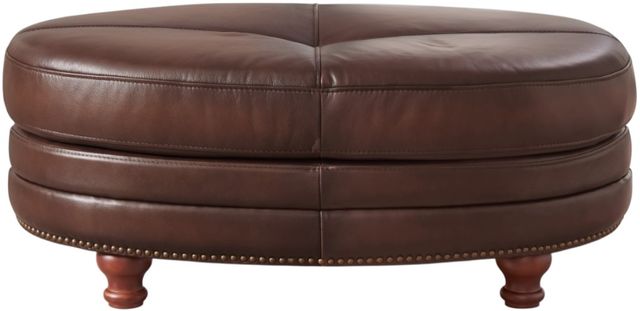 Hydeline® Belfast Caramel Brown Ottoman-0