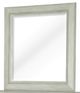 Magnussen Home® Raelynn Weathered White Concave Framed Mirror-1