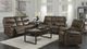 Emerald Home Jessie James Brown Power Reclining Sofa-1
