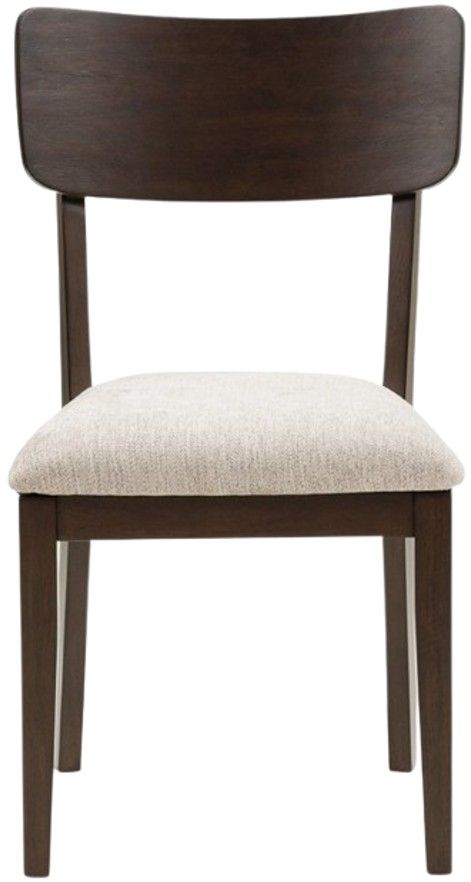 Signature Design by Ashley® Mallenette Merlot Upholstered Dining Side Chair-1