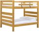 Crate Designs™ Furniture TimberFrame Classic Full XL/Full XL Bunk Bed-0