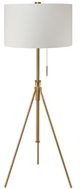 Furniture of America® Zaya Stained Gold Floor Lamp-0