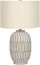 Monarch Specialties Inc. 24"H Cream Resin Table Lamp-0