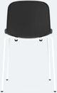 EQ3 Holi Black/White Outdoor Dining Side Chair-4