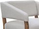 International Furniture Direct Murcia Light Cream Armchair-1