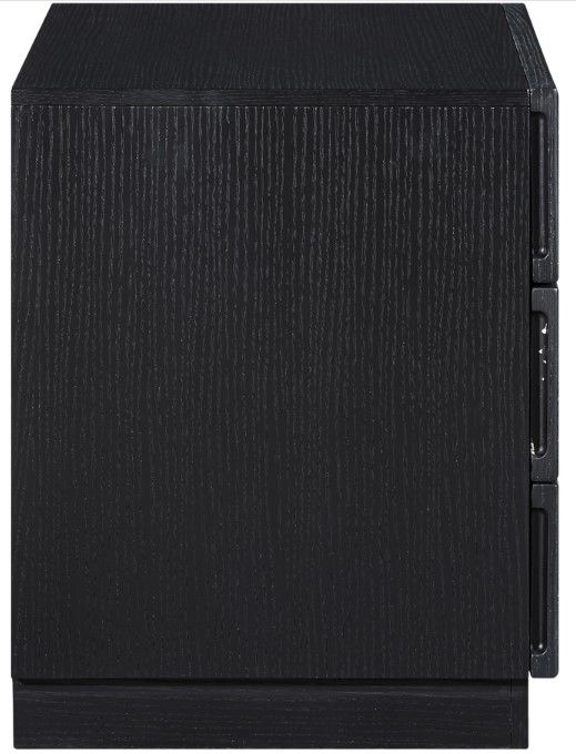 Meridian Furniture Weave Black Nightstand-3