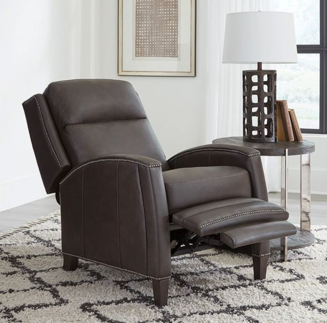 Parker House® Vermont Slate Noire Manual Pushback Recliner-1