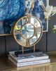 A & B Home Kenzo Gold Table Clock-5