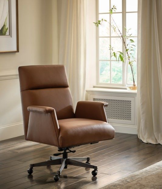 aspenhome® Skylar Ardent Chestnut Executive Chair-1