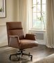 aspenhome® Skylar Ardent Chestnut Executive Chair-1