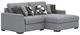 Benchcraft® Bealton 2-Piece Salt and Pepper Right-Arm Facing Sectional and Chaise-0