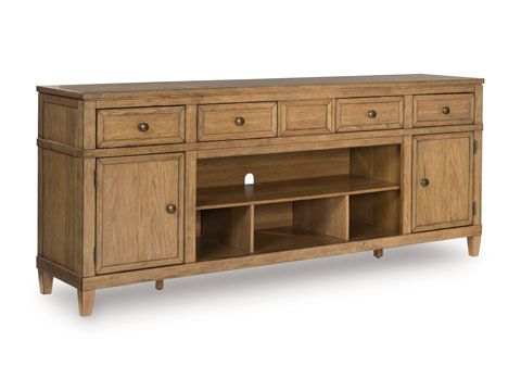 Signature Design by Ashley® Sharlance Light Brown XL TV Stand-0