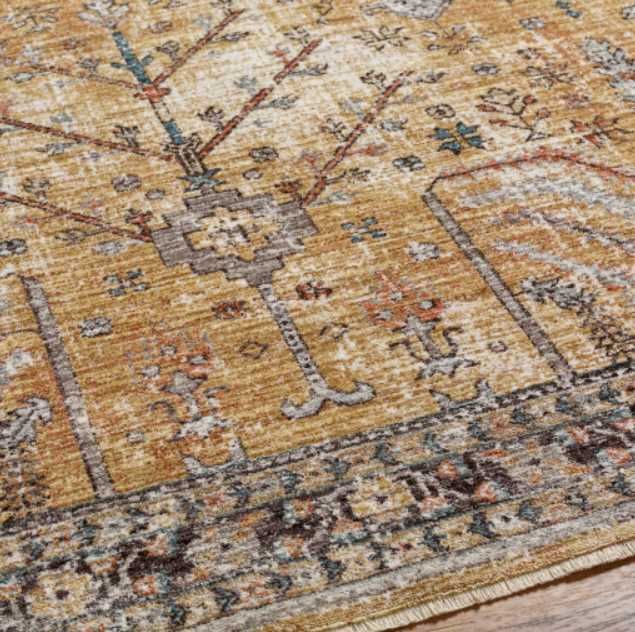 Surya Carlisle Olive 4'x6' Area Rug-4