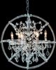 Michael Amini® Pena Chrome 6 Light Chandelier-0