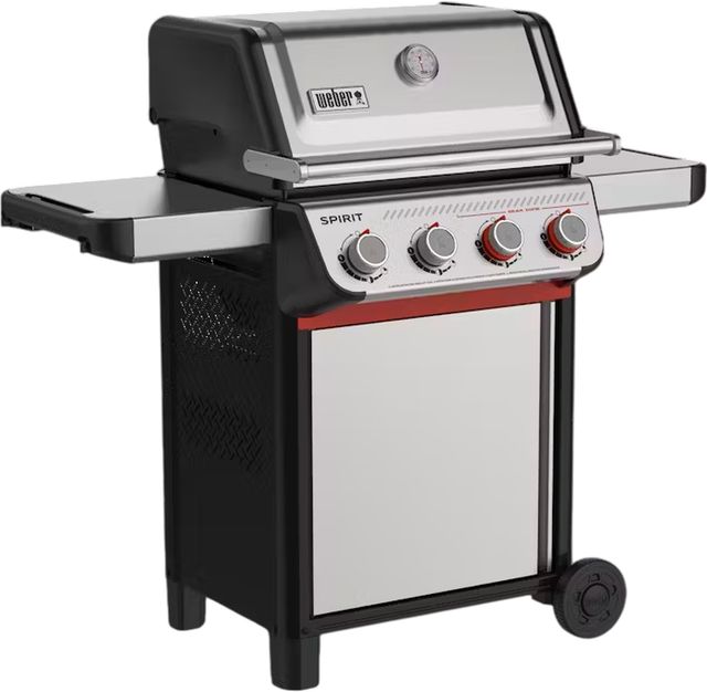 Weber® Spirit® S-425 4-Burner Black Freestanding Liquid Propane Grill-1