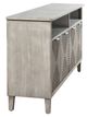 Stylecraft Quadrant Brushed Gray Credenza -1
