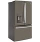 GE® 36" 22.1 Cu. Ft. Fingerprint Resistant Slate Counter Depth French Door Refrigerator-4