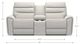 La-Z-Boy® Soren Charcoal Power Reclining Loveseat with Headrest and Console-4