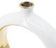 A & B Home Gold/White Vase-4