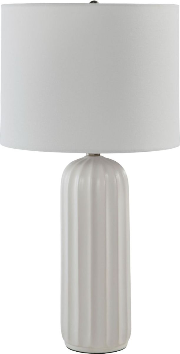 Signature Design by Ashley® Clarkland White Table Lamp-0