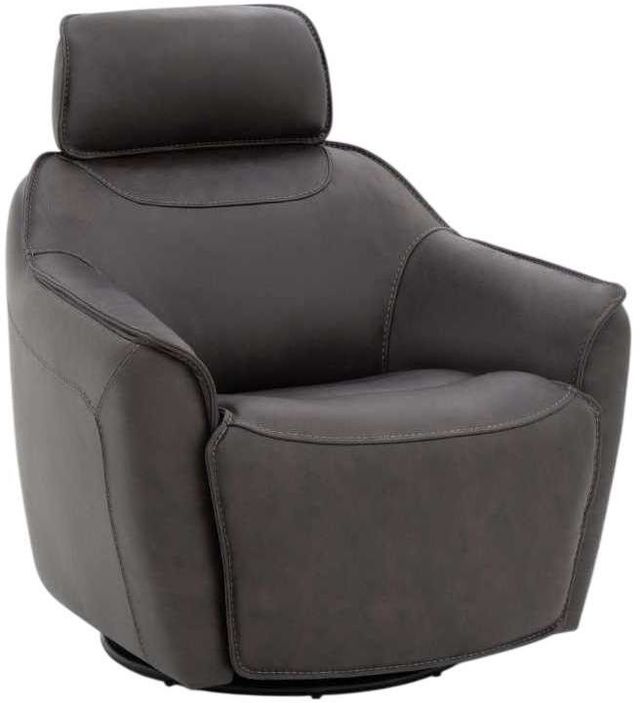 Liberty Furniture Darby Kona Earth Power Reclining Swivel Accent Chair-0
