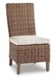 Signature Design by Ashley® Beachcroft 6-Piece Beige Outdoor Dining Set-4
