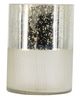 A & B Home Etched Silver Vase-1